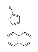 2-BROMO-5-NAPHTHALEN-1-YL-THIOPHENE structure