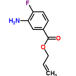 Benzoic acid, 3-amino-4-fluoro-, 2-propenyl ester (9CI) Structure