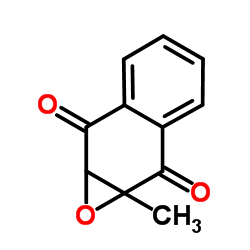 2-METHYL-2,3-EPOXY-2,3-DIHYDRO-1,4-NAPHTOQUINONE structure