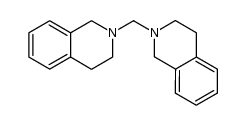 bis-(3,4-dihydro-1H-[2]isoquinolyl)-methane结构式