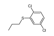 (2,5-dichloro-phenyl)-propyl sulfide Structure