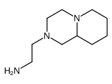 3,9-Diazabicyclo[3.3.1]nonane,3-(2-aminoethyl)-9-methyl-(8CI) structure