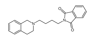 4-phthalimidobutyltetrahydroisoquinoline结构式