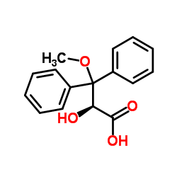 (S)-2-羟基-3-甲氧基-3,3-二苯基丙酸图片