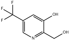 2-(Hydroxymethyl)-5-(trifluoromethyl)pyridin-3-ol picture