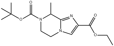 7-Tert-Butyl 2-Ethyl 8-Methyl-5,6-Dihydroimidazo[1,2-A]Pyrazine-2,7(8H)-Dicarboxylate(WX141852) Structure