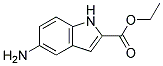 ETHYL 5-AMINO-1H-INDOLE-2-CARBOXYLATE Structure