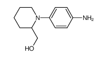 1-(4-AMINOPHENYL)-2-PIPERIDINEMETHANOL结构式