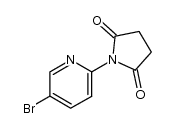 1-(5-bromo-2-pyridyl)pyrrolidine-2,5-dione Structure