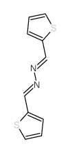 2-Thiophenecarboxaldehyde,2-(2-thienylmethylene)hydrazone结构式