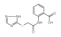 2-[2-(2 H-[1,2,4]TRIAZOL-3-YLSULFANYL)-ACETYLAMINO]-BENZOIC ACID picture