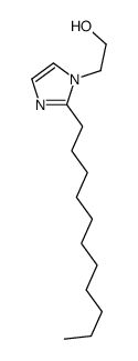 2-(2-undecylimidazol-1-yl)ethanol结构式