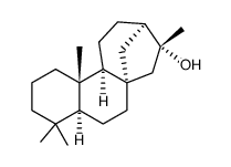 (5α,9α,10β,16R)-Kauran-16-ol structure