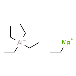 Ethylmagnesium(1+) tetraethylaluminate(1-) structure