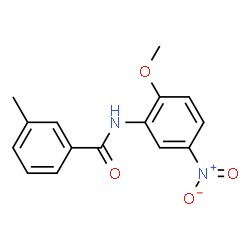 2'-METHOXY-3-METHYL-5'-NITROBENZANILIDE结构式