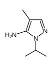 1-isopropyl-4-methyl-1H-pyrazol-5-amine(SALTDATA: FREE) Structure