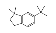 1,1-Dimethyl-6-tert-butyl-indan Structure