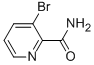 3-溴-2-吡啶甲酰胺结构式
