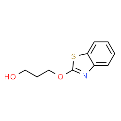 1-Propanol,3-(2-benzothiazolyloxy)-(9CI)结构式