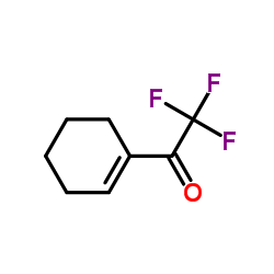 1-(1-Cyclohexen-1-yl)-2,2,2-trifluoroethanone Structure