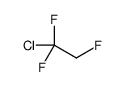 1-chloro-1,1,2-trifluoro-ethane structure