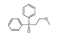 [2-methoxyethyl(phenyl)phosphoryl]benzene Structure