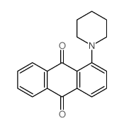 9,10-Anthracenedione,1-(1-piperidinyl)- Structure