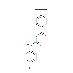 N-{[(4-bromophenyl)amino]carbonothioyl}-4-tert-butylbenzamide picture