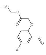 ETHYL (4-BROMO-2-FORMYLPHENOXY)ACETATE structure