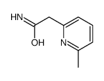 2-(6-methylpyridin-2-yl)acetamide structure