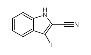 3-Iodo-1H-indole-2-carbonitrile图片