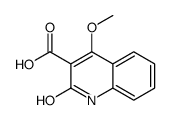 4-methoxy-2-oxo-1H-quinoline-3-carboxylic acid结构式