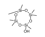 2-hydroxy-2,4,4,6,6,8,8-heptamethyl-1,3,5,7,2,4,6,8-tetraoxatetrasilocane Structure