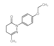 2-(4-ethoxyphenyl)-6-methyl-4,5-dihydropyridazin-3-one Structure