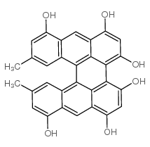 原金丝桃素结构式