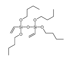 dibutoxy-[dibutoxy(ethenyl)silyl]oxy-ethenylsilane Structure