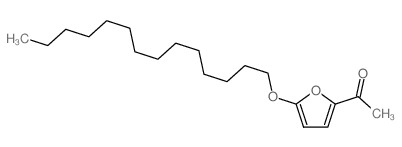 Ethanone,1-[5-(tetradecyloxy)-2-furanyl]- structure