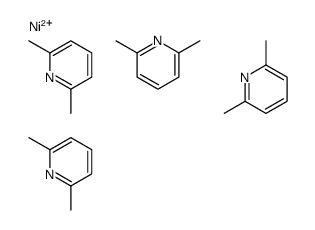 2,6-dimethylpyridine,nickel(2+) Structure