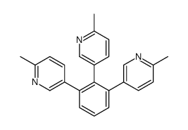 5-[2,3-bis(6-methylpyridin-3-yl)phenyl]-2-methylpyridine结构式