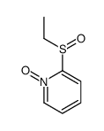 2-ethylsulfinyl-1-oxidopyridin-1-ium Structure