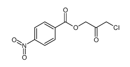 (3-chloro-2-oxopropyl) 4-nitrobenzoate结构式