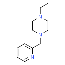 Piperazine, 1-ethyl-4-(2-pyridinylmethyl)- (9CI) Structure