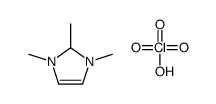 1,2,3-trimethyl-1,2-dihydroimidazol-1-ium,perchlorate结构式