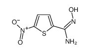 2-Thiophenecarboximidamide,N-hydroxy-5-nitro-结构式