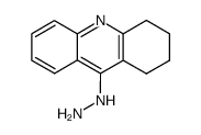 9-hydrazino-1,2,3,4-tetrahydroacridine Structure