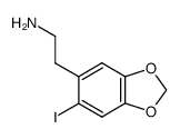 2-(2-iodo-4,5-methylenedioxyphenyl)ethylamine结构式