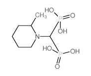 [(2-methylpiperidin-1-yl)-phosphonomethyl]phosphonic acid Structure