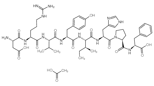 血管紧张素II结构式