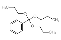 Benzene,(tripropoxymethyl)- Structure