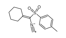 1-((cyclohexylidene(isocyano)methyl)sulfonyl)-4-methylbenzene Structure